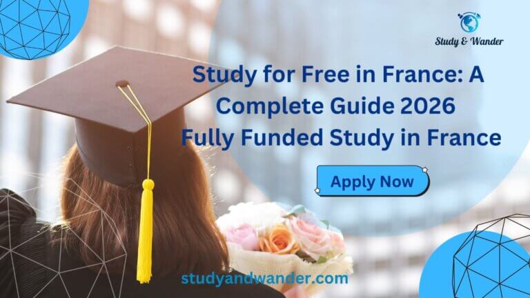 Scholarship opportunities to study for free in France